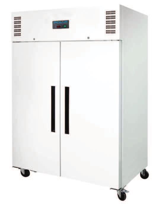 Exterior acero inox o lacado blanco, interior aluminio Grosor aislante 60mm efrigeración asistida por