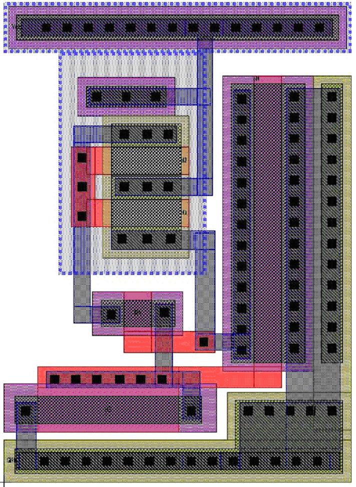 En la tabla III s rsumn los tamaños d los transistors obtnidos una vz ralizados los ajusts ncsarios para lograr la máxima indpndncia posibl dl valor d la rncia rspcto d la tnsión d alimntación.
