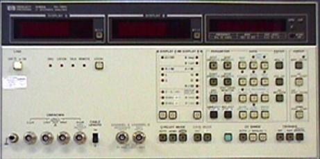 Instrument: Analitzador d'impedàncies HP 4192A LF