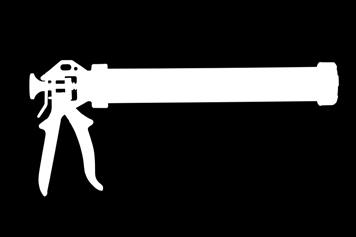 La pistola con tubo de aluminio ISO-TOP PRESSFIX con tuerca de unión de nailon y empuñadura engomada para una buena sujeción y