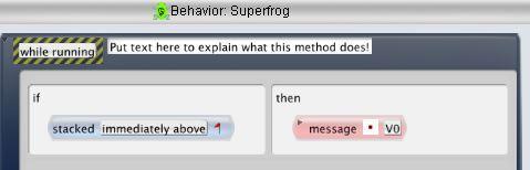Problema 09: mensaje método no encontrado: Examine el comportamiento en la imagen a