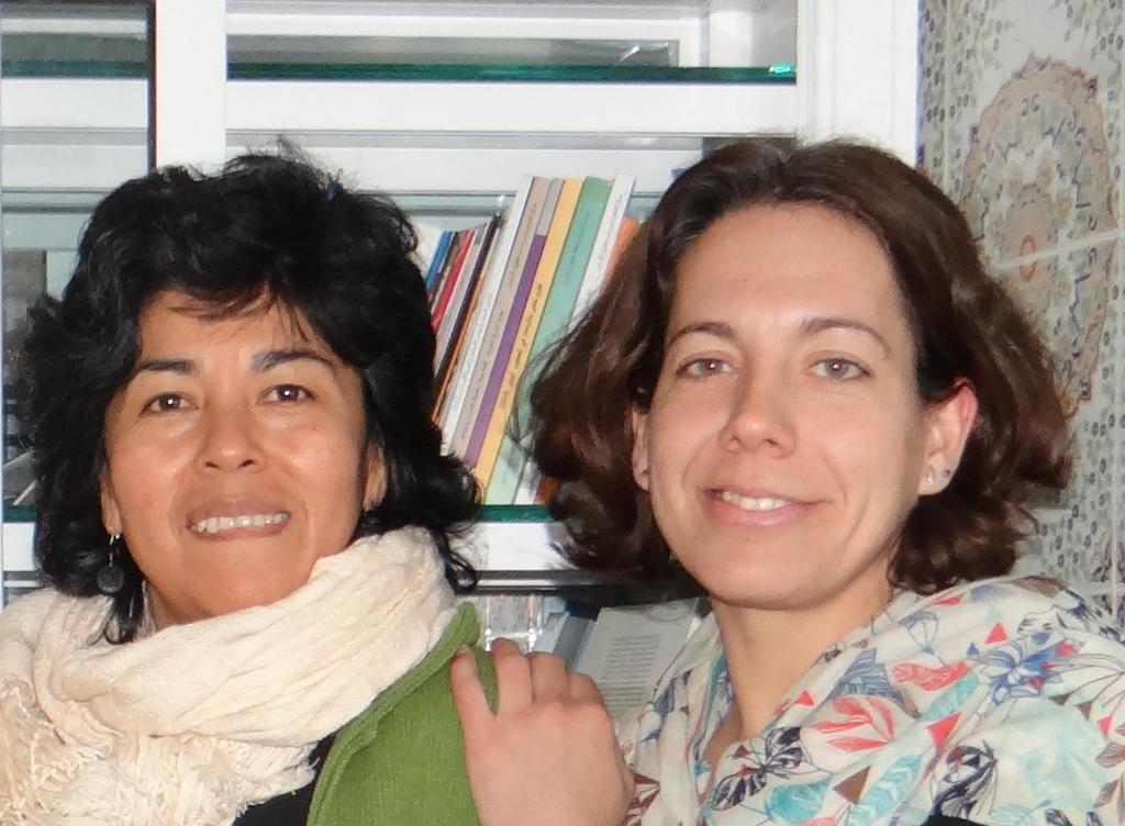 Izquierda: Gloria Guzmán, Instituto Hegoa, UPV/EHU; Derecha: Arantza Chacón, Asociación Internacional para la Observación de los Derechos Humanos y Red Vasca de Apoyo a la UNMS Impedir el acceso al