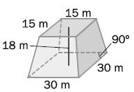 Dada la siguiente pirámide de 0 cm de altura, Calcula la apotema de la base (ap), área de la base, la apotema de la