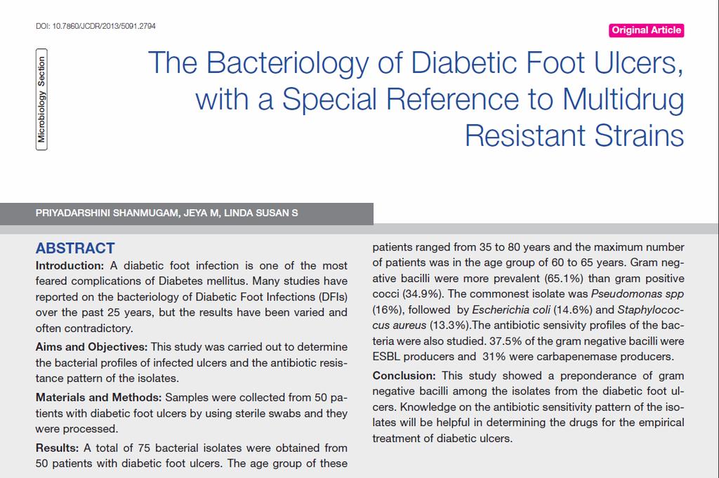 Journal of Clinical and Diagnostic Research. 2013 March, Vol-7(3): 441-445 37.