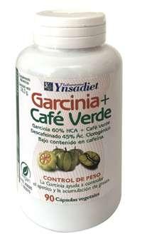 COMPLEMENTOS DIETÉTICOS - CONTROL DE PESO GARCINIA CAMBOGIA 1200 mg GARCINIA + CAFÉ VERDE 90 CAP. KAPTHO2 LIP Complemento alimenticio elaborado a base de garcinia cambogia.
