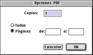 información siguiente en el cuadro de diálogo y haga clic en Aceptar (Windows) o en OK (Mac OS). Las opciones que cambie se aplican solamente al archivo seleccionado.
