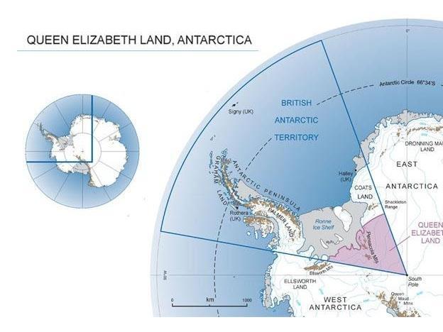 La Antártida 1908: reclama soberanía al Sur del paralelo 50