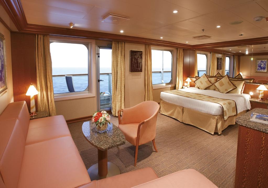 Grand Suite con balcón con vistas al mar (2 o 4
