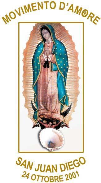 Conchiglia Movimento d'amore San Juan Diego Sláva Najsvätejšej Panne Márii, Našej