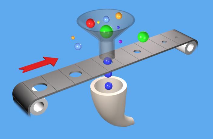 Modelo Conceptual de un Espectrómetro de Masas con Cuadrupolo Fuente de Ionización