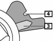 17) Apretar el tornillo del rodillo tensor (Detalle1) Par de apriete: 21 ±2 Nm 18) Efectuar 10 vueltas del motor con ayuda de la polea del cigüeñal 19) Colocar los pasadores en el volante motor y el