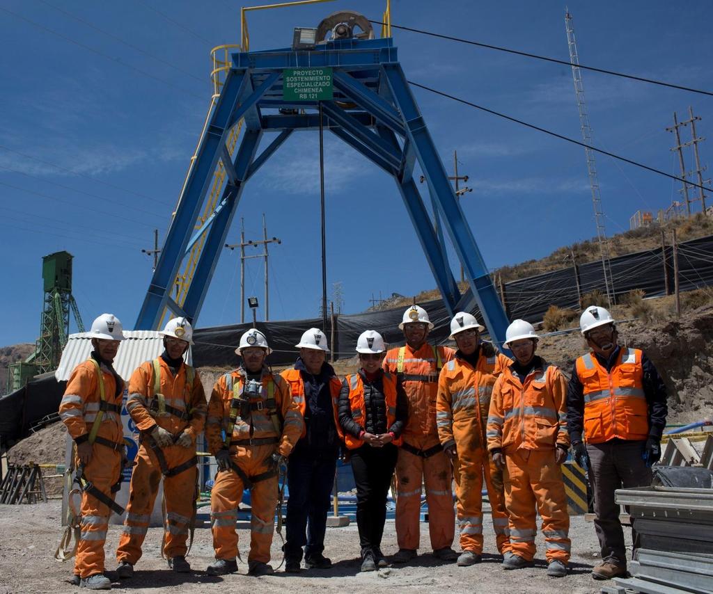 QUIENES SOMOS SOMOS MISOL - MINING SOLUTIONS Empresa peruana líder en Ingeniería y Operaciones de minería subterránea.