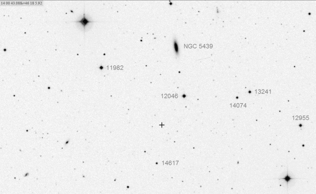objeto parecía una simple estrella azul muy débil, apenas en el límite de mi telescopio (un catadióptrico de 203 mm de abertura y 2000 mm de focal capaz de trabajar a F/10, F/20 y F/6.