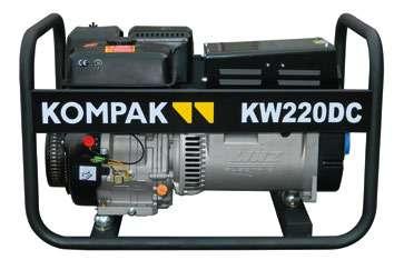 www.kompakpower.com MOTOSOLDADORAS DC kw220dc Motores 4 tiempos HYUNDAI equipado con: alarma de bajo nivel de aceite con paro automático del motor. Válvulas en cabeza OHV refrigerado por aire.