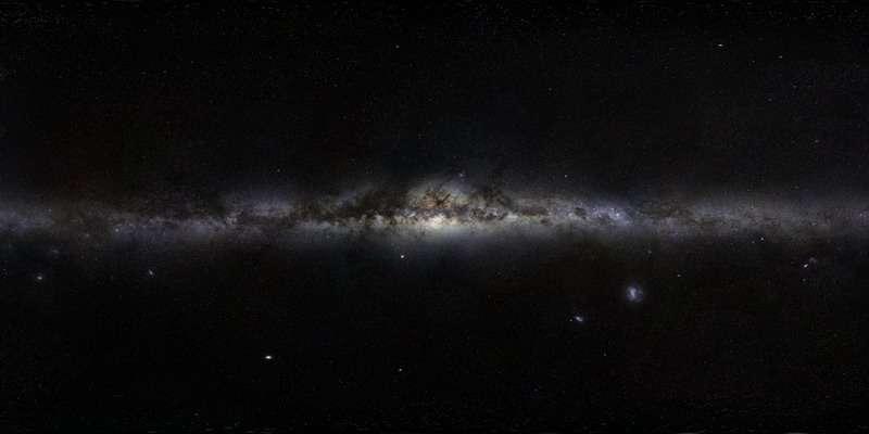 LA VÍA LÁCTEA APARECE COMO UNA MANCHA DIFUSA Contiene nebulosas, polvo cósmico y de 100.