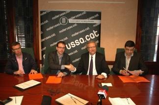 terres de Lleida. El conveni amb l'ajuntament de Mollerussa es va signar amb la presència de l'alcalde de Mollerussa, Marc Solsona; i el Regidor d'esports de l'ajuntament de Mollerussa, Jordi Pérez.