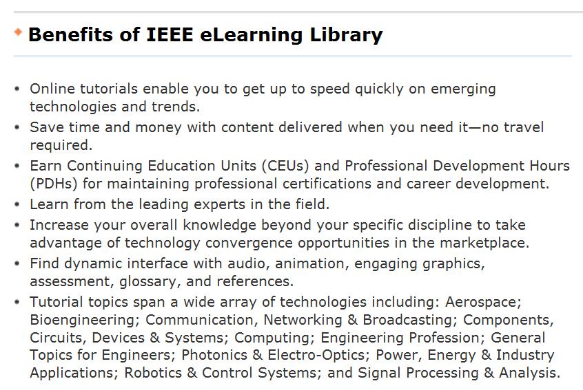 Formación 561735-EPP-1-2015-1-PT-EPPKA2-CBHE-JP IEEE Librería elearning y CLE https://www.ieee.org/education_careers/education/elearning_library/ https://ieee-elearning.