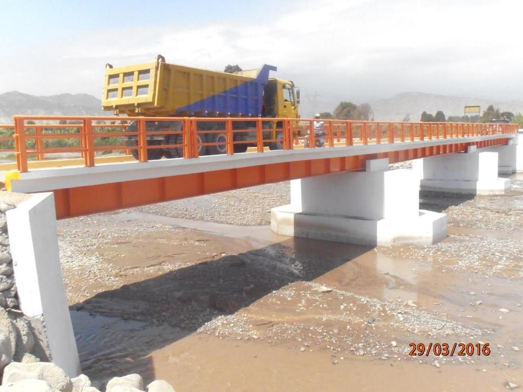 V nfraestructura Construcción de un puente en Huamanpali, distrito de Alto Larán