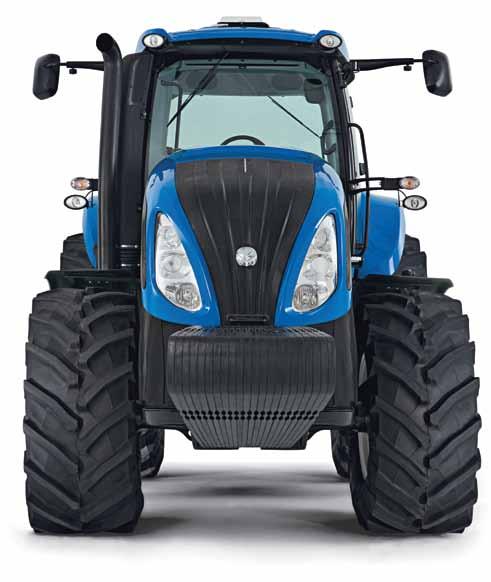 La facilidad operativa de la línea T8 es una de las características que hacen de estos tractores máquinas de productividad II. PLM Predisposición de fábrica para la agricultura de precisión.