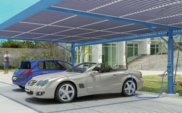 Qué es una Fotolinera? Son Estaciones de recarga con paneles solares para coches eléctricos.