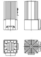 CALEFACCIÓN Resistencias calefactoras semiconductoras 38 Ref. Potencia de calefacción Voltaje AC/DC Dim. Máx. temp.