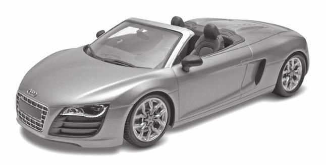 7 seconds and a top speed of 195 mph. Audi was even able to maintain the same amount of luggage space as you find in the R8 coupe. Positioned right behind the driver is the 5.