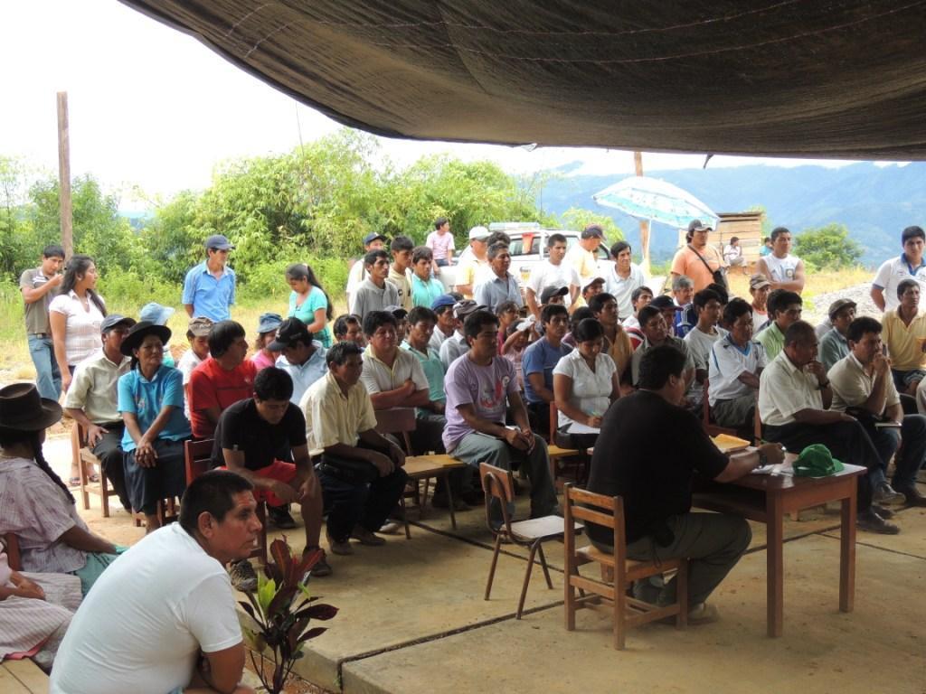 Triboline, Huamanpata entre otros, asimismo las autoridades locales