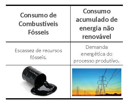 4. EVALUACIÓN DEL IMPACTO Categorías de Impacto ¹ Consumo de combustibles fósiles Escasez de recursos fósiles Consumo acumulado de energía no renovable