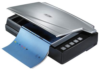 OpticBook A300 Diseño con borde del lomo 2mm. Gran formato de escaneado (Tamaño A3, hasta 12 x17 ). Escaneado de Ultra Alta velocidad (2.48 segundos para documentos A3 en color a 300 ppp).