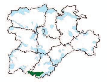 15% Turberas y zonas pantanosas 79,07% 20,93% Reparto de hábitats en la ZEPA Hábitats de Resto de interés comunitario la ZEPA Código: ES4110002 Nombre: Sierra de Gredos Provincia: Ávila Superficie