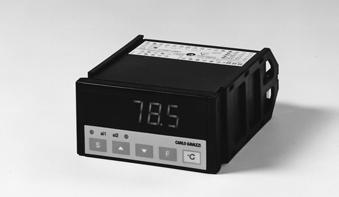 Indicadores Digitales de Panel Controlador de Temperatura Modelo MDI 40 CF Descripción del Producto Controlador multiescala de 3 3/4 dígitos con microprocesador, para medidas de temperatura en C o F.
