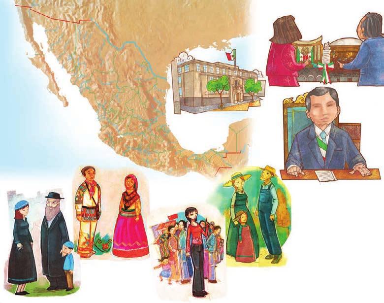 Estado mexicano Gobierno Territorio Población Explica a las personas que así como existe el Estado mexicano, también existen en el mundo otros Estados, como el Estado guatemalteco, el Estado