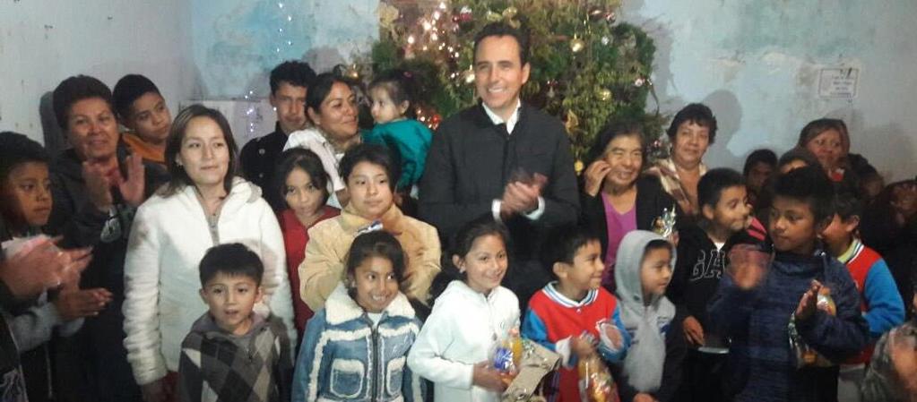 19 de diciembre; visita a la Colonia Santo Tomas Chautla y San Pedro Xacachimalpa con motivo