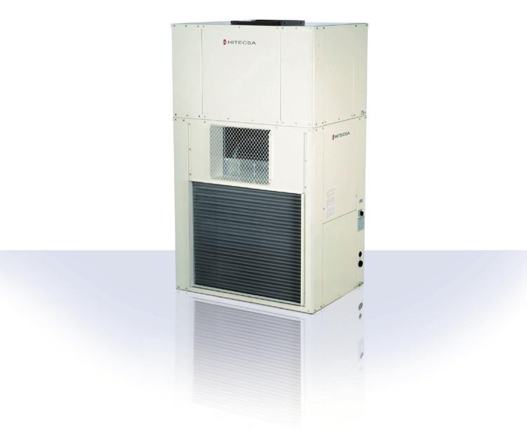 ACVA - ACVBA EQUIPOS AUTÓNOMOS VERTICALES COMPACTOS AIRE-AIRE Potencias frigoríficas desde 9,8 hasta 78,5 kw.