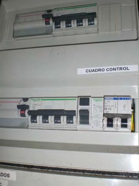 Cuadro sin interruptor general (MIE BT 16.1.1/ 17.2.