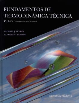 ; Termodinámica Ed: Prentice Hall Moran M, Shapiro H;