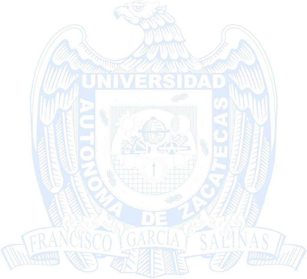 UNIVERSIDAD AUTÓNOMA DE ZACATECAS Francisco García Salinas ÁREA DE INGENIERÍAS Y TECNOLOGICAS UNIDAD ACADÉMICA DE INGENIERÍA