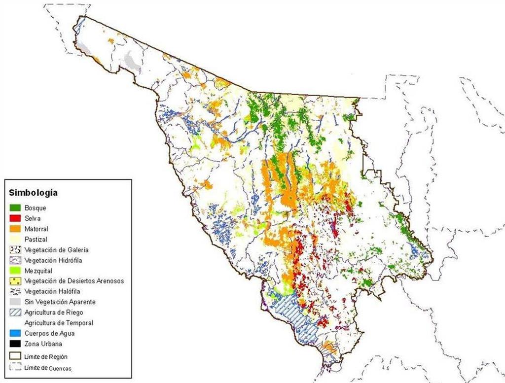 Figura 1-177 Áreas de atención forestal por cuenca