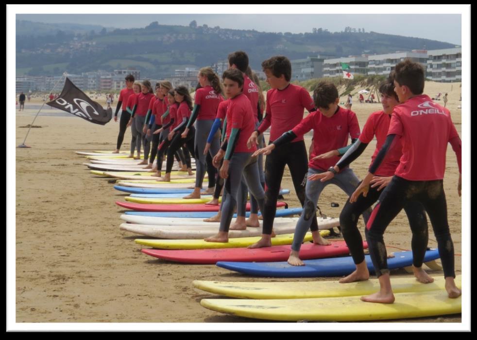 Surf y Stand Up Paddle (SUP).