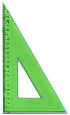 Un ángulo es negativo cuando lo medimos en el mismo sentido que el avance de las agujas del reloj y positivo cuando