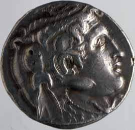 Tetradracma de Ptolomeo I Soter a nombre de Alejandro Magno Alejandría, 315 305 a.c Plata Diám.