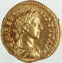 Áureo de Marco Aurelio a nombre de Cómodo Roma, 178 d.c Oro Diám. 20,5 mm 8.732,78 e 10.