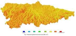 Proyecto Mapa solar del Principado de Asturias En el presente año se continuó con los trabajos del mapa solar del Principado de Asturias registrando los datos de las once estaciones solares