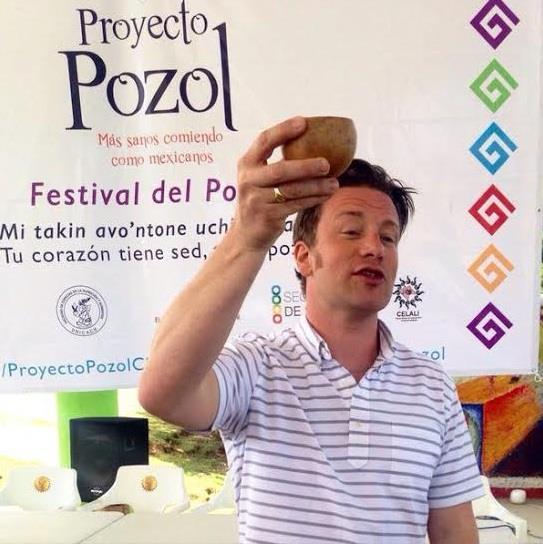 Nuevos mercados El chef Jamie Oliver presenta en Chiapas el Proyecto