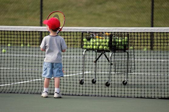 tennis: Escola de mini