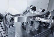 000 rpm Número de herramientas 77 Potencia 35 kw Material Aleación de aluminio Par de giro 130 Nm Mecanizado principal: superficies de 0,4 Ra y máx.