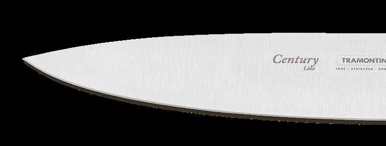 century 01 The V-sharped edge ensures a precise cut and excellent performance, even after being sharpened many times.