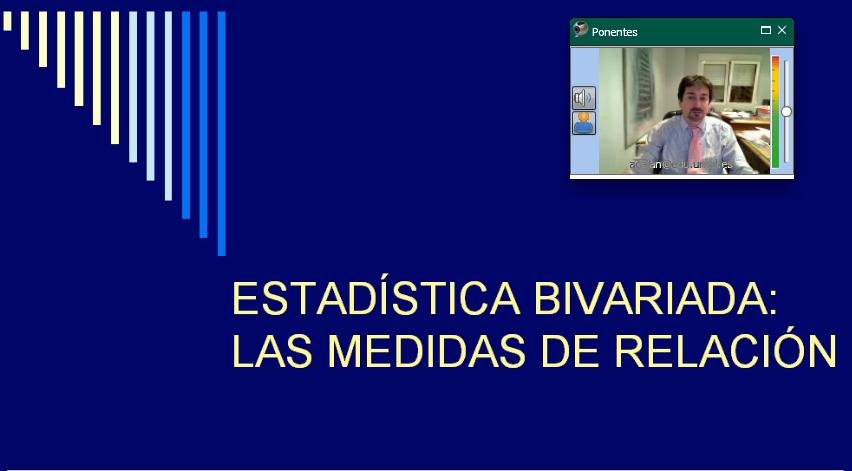 VIDEOCLASE: Esadísica bivariada: Las Medidas de relación. hps://www.inecca.uned.
