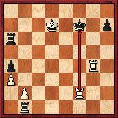 15 1. Rudimentos El jaque mate Tapar: La torre blanca de f2 amenaza el rey negro. Las negras pueden resolver el jaque tapando con...tf6, de ese modo interfiere la acción de la torre blanca sobre el rey.