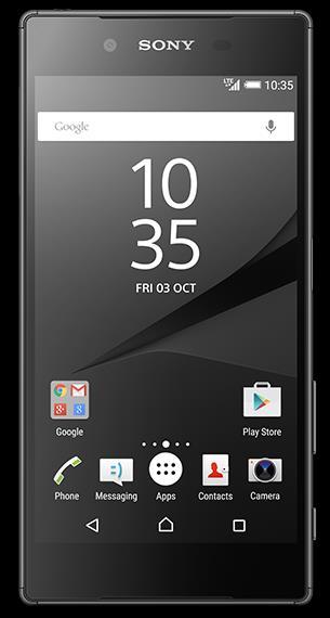 Sony 591,00 uros Vodafone* Xperia Z5 Black Pantalla TFT LCD de 5,2 IP 68, resistente al agua y al polvo Cámara de 23